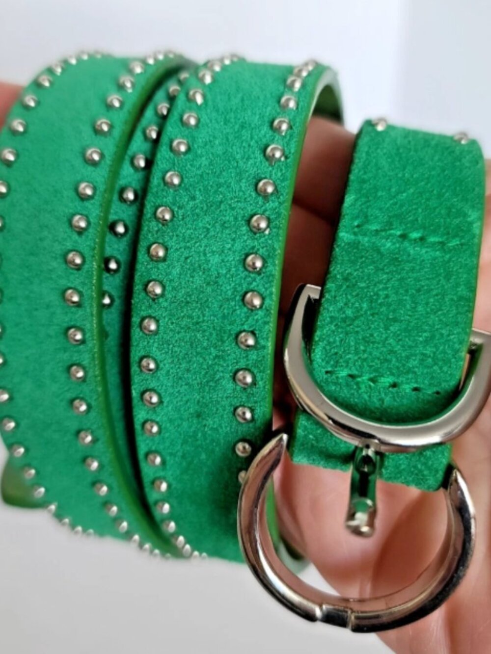 Banana Republic - Studded Green Belt